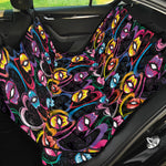 Funky Kiss Lips Pattern Print Pet Car Back Seat Cover