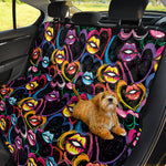 Funky Kiss Lips Pattern Print Pet Car Back Seat Cover