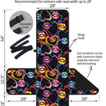 Funky Kiss Lips Pattern Print Recliner Protector