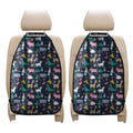 Funny Christmas Animals Pattern Print Car Seat Organizers