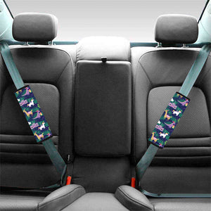 Funny Christmas Decoration Pattern Print Car Seat Belt Covers