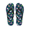 Funny Christmas Decoration Pattern Print Flip Flops