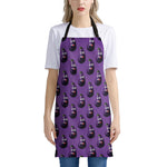 Funny Eggplant Pattern Print Apron