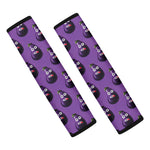 Funny Eggplant Pattern Print Car Seat Belt Covers