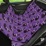 Funny Eggplant Pattern Print Pet Car Back Seat Cover