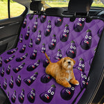 Funny Eggplant Pattern Print Pet Car Back Seat Cover