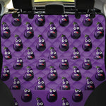 Funny Eggplant Pattern Print Pet Car Back Seat Cover