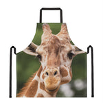 Funny Giraffe Print Apron