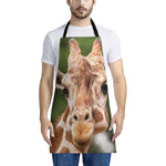 Funny Giraffe Print Apron