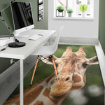 Funny Giraffe Print Area Rug