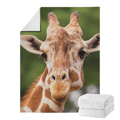 Funny Giraffe Print Blanket