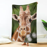 Funny Giraffe Print Blanket