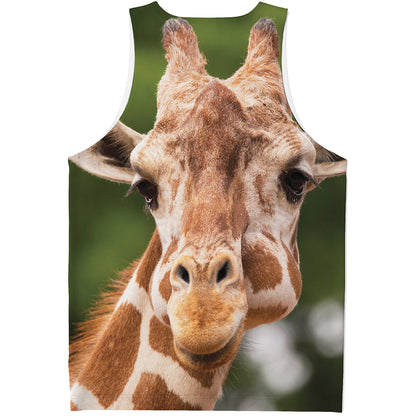 Funny Giraffe Print Men's Tank Top