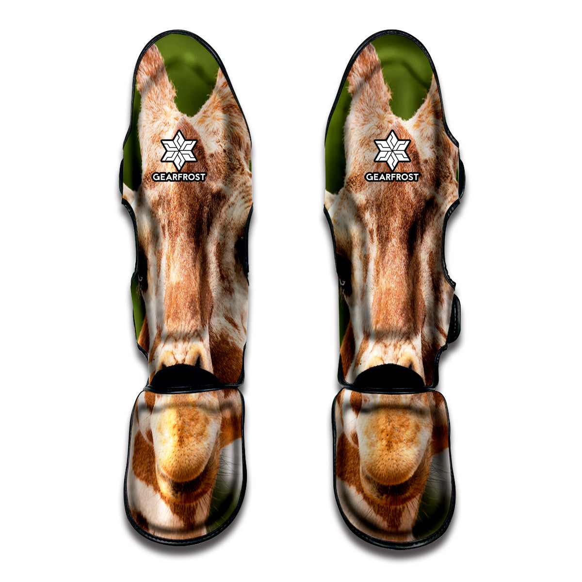 Funny Giraffe Print Muay Thai Shin Guard