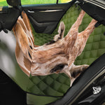 Funny Giraffe Print Pet Car Back Seat Cover