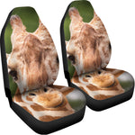 Funny Giraffe Print Universal Fit Car Seat Covers