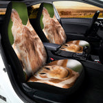Funny Giraffe Print Universal Fit Car Seat Covers
