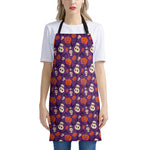 Funny Halloween Pumpkin Pattern Print Apron