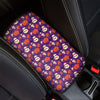 Funny Halloween Pumpkin Pattern Print Car Center Console Cover