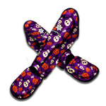 Funny Halloween Pumpkin Pattern Print Muay Thai Shin Guard