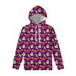 Funny Halloween Pumpkin Pattern Print Pullover Hoodie