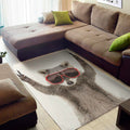 Funny Raccoon Print Floor Mat