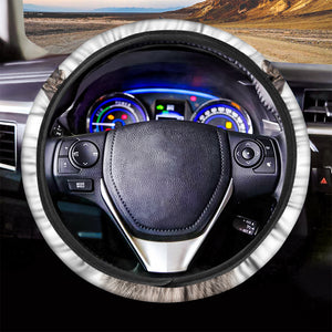 Funny Raccoon Print Car Steering Wheel Cover