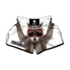 Funny Raccoon Print Muay Thai Boxing Shorts