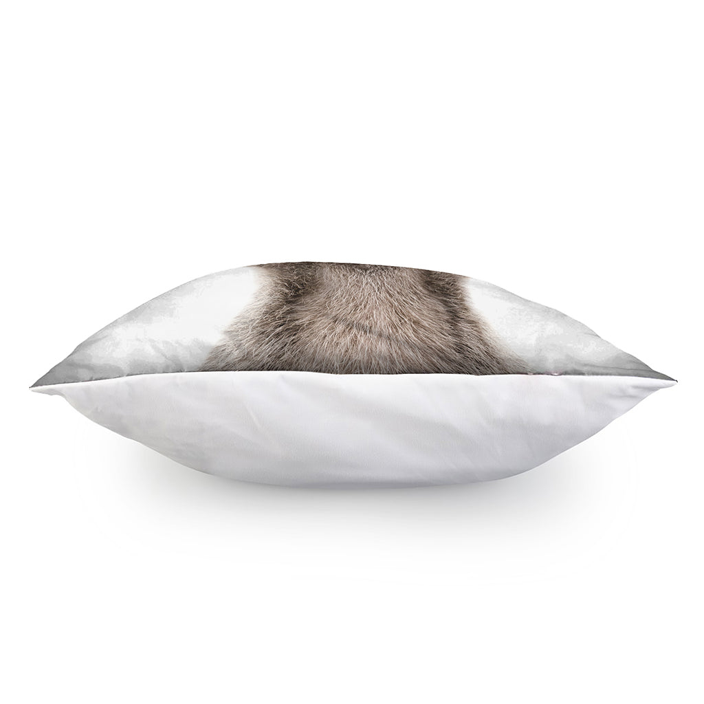 Funny Raccoon Print Pillow Cover