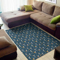Funny Skeleton Party Pattern Print Floor Mat