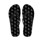 Gadsden Flag Pattern Print Flip Flops