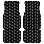 Gadsden Flag Pattern Print Front and Back Car Floor Mats