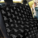 Gadsden Flag Pattern Print Pet Car Back Seat Cover