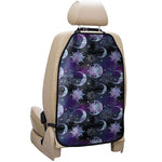 Galaxy Celestial Sun And Moon Print Car Seat Organizers