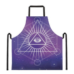 Galaxy Eye of Providence Print Apron