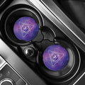 Galaxy Eye of Providence Print Car Coasters