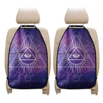 Galaxy Eye of Providence Print Car Seat Organizers