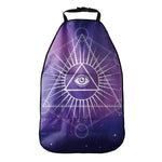 Galaxy Eye of Providence Print Car Seat Organizers