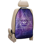 Galaxy Eye of Providence Print Car Seat Organizers