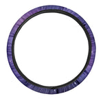 Galaxy Eye of Providence Print Car Steering Wheel Cover