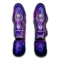 Galaxy Eye of Providence Print Muay Thai Shin Guards