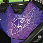 Galaxy Eye of Providence Print Pet Car Back Seat Cover