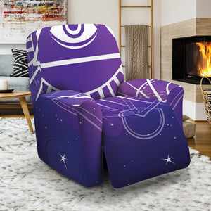 Galaxy Eye of Providence Print Recliner Slipcover