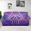Galaxy Eye of Providence Print Sofa Cover