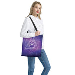 Galaxy Eye of Providence Print Tote Bag