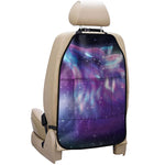 Galaxy Howling Wolf Spirit Print Car Seat Organizers