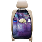 Galaxy Howling Wolf Spirit Print Car Seat Organizers