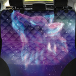 Galaxy Howling Wolf Spirit Print Pet Car Back Seat Cover