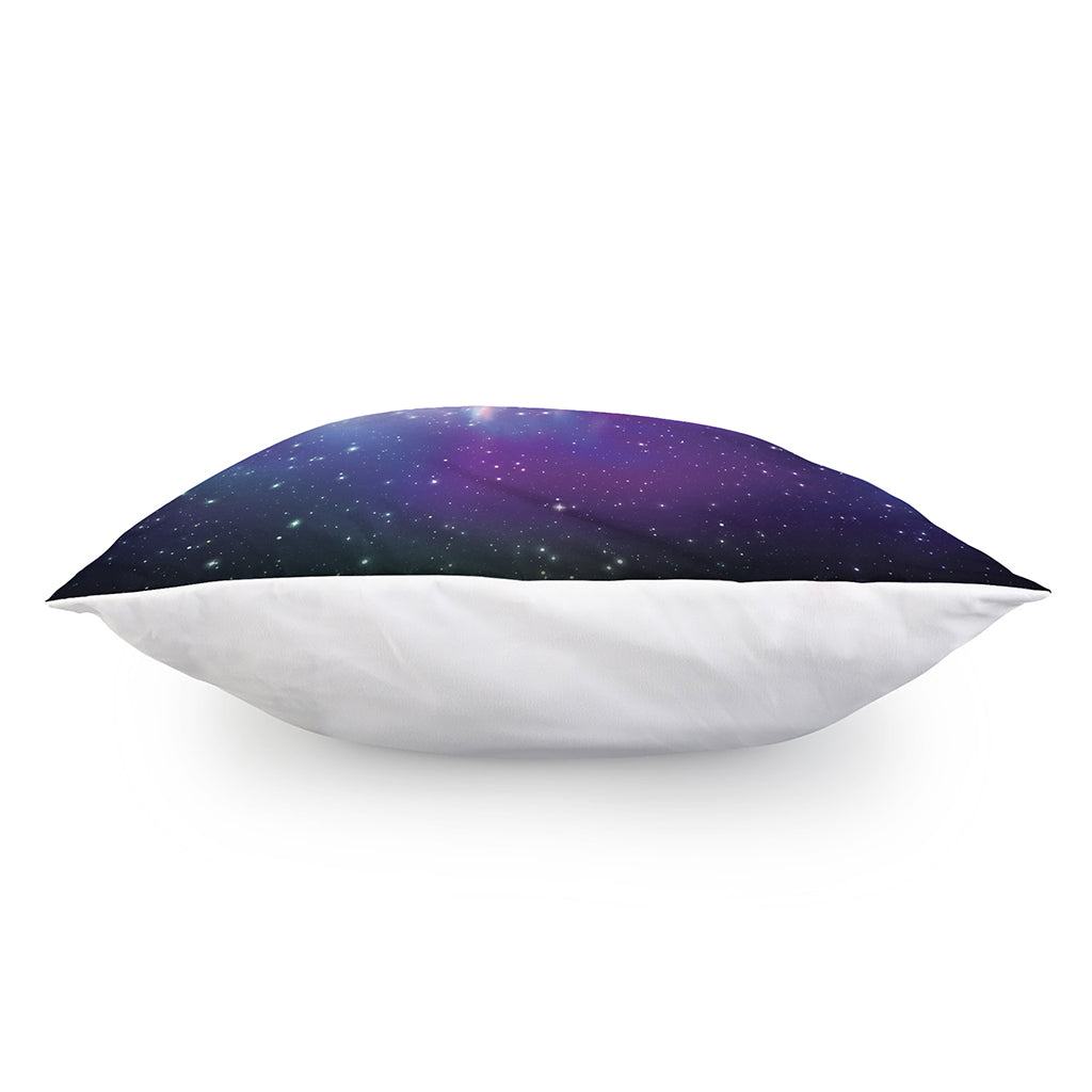 Galaxy Howling Wolf Spirit Print Pillow Cover