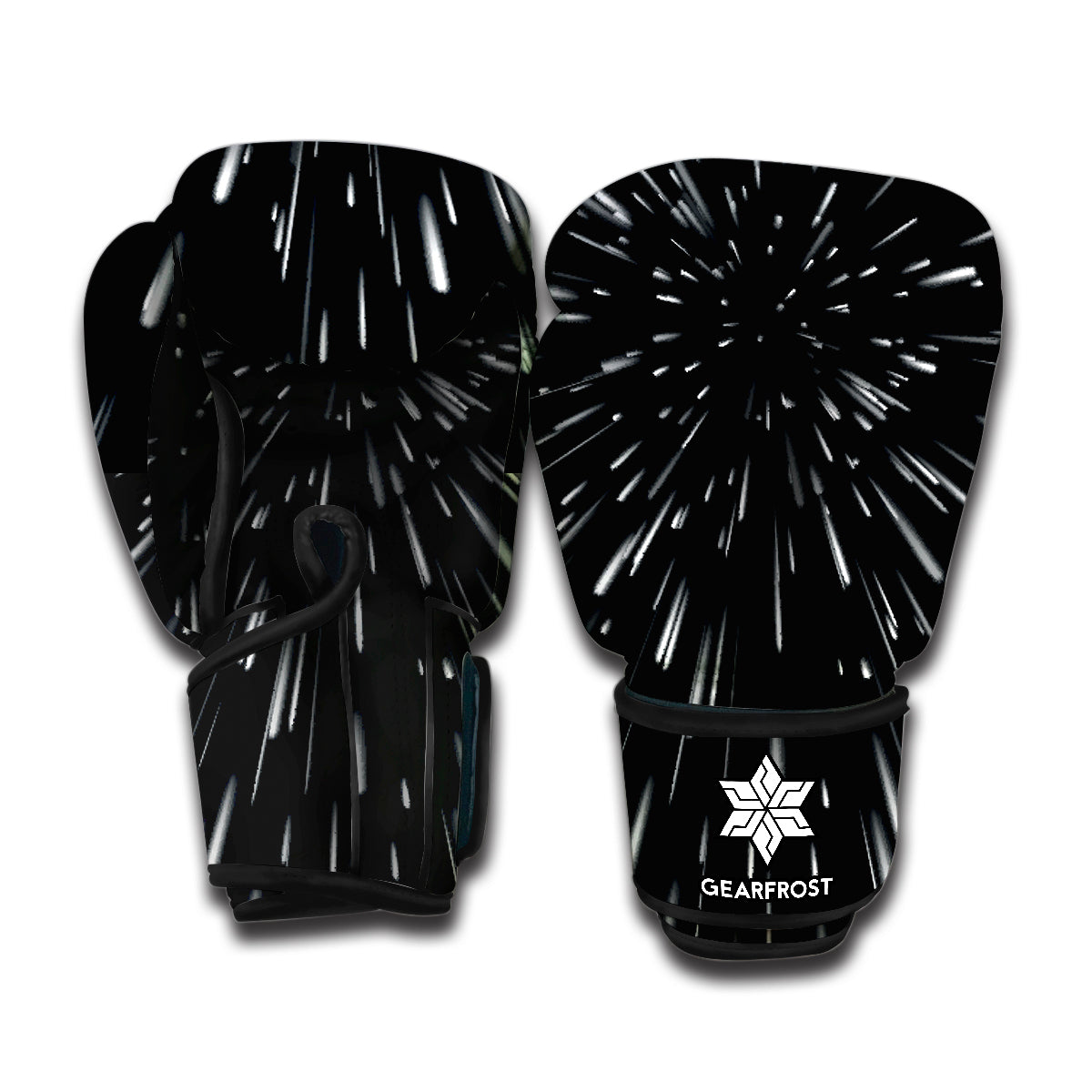 Galaxy Hyperspace Print Boxing Gloves